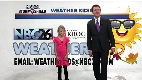 Meet Mercedez, our Weather Kids of the Week!