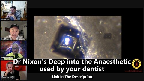 Dr David Nixon's Deep into the Anaesthetic used by your dentist