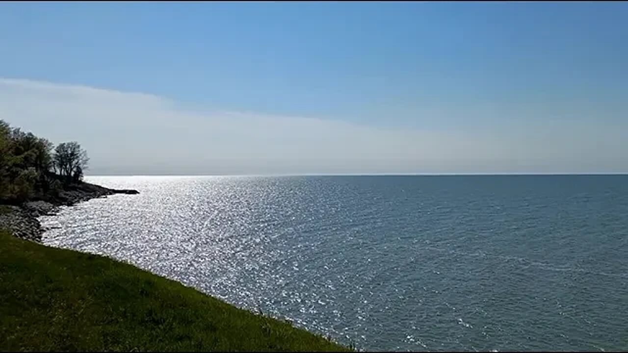 Lake Erie on a Mostly Sunny & Cool Day ~ May 11, 2023