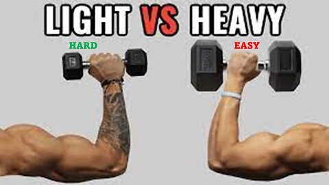 Light is harder than heavy