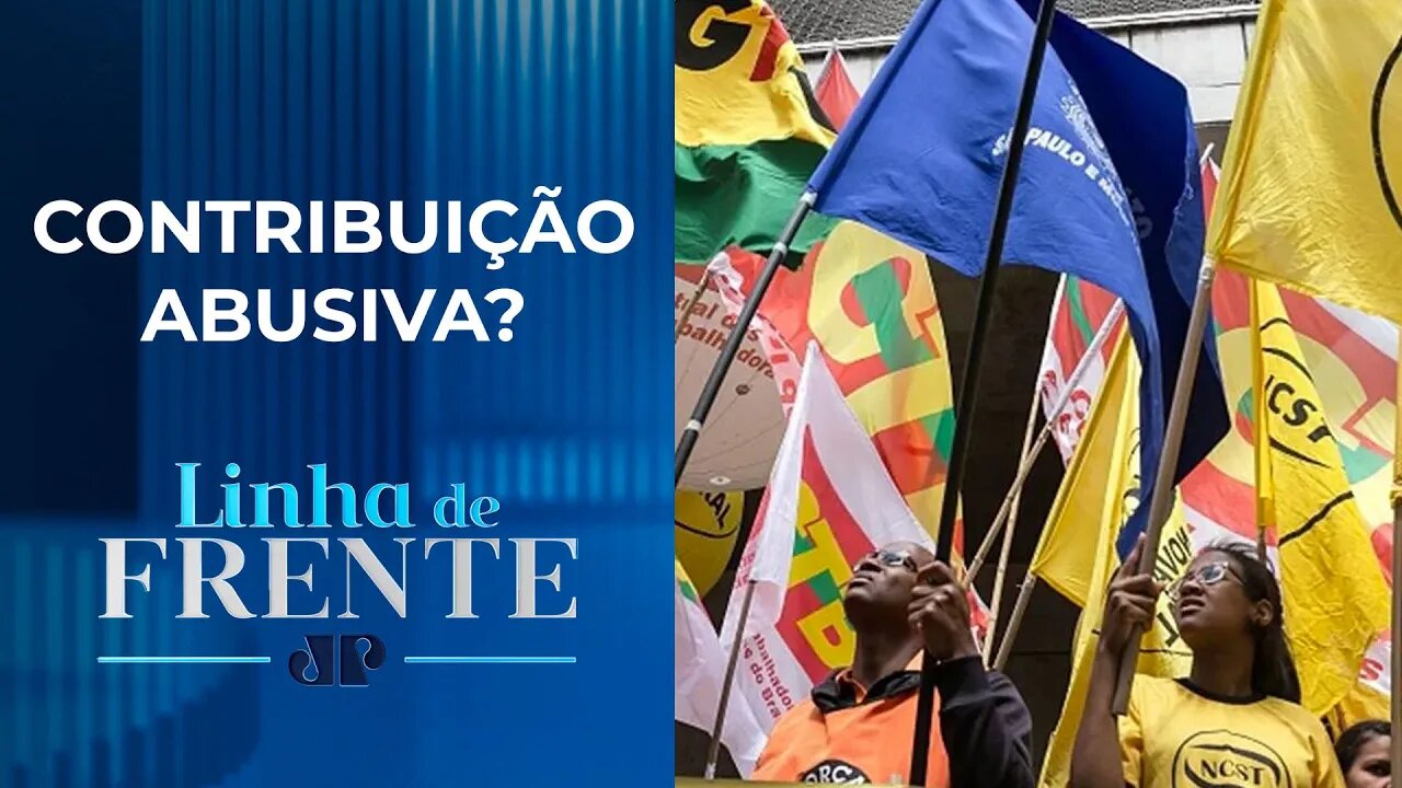 Sindicato cobra 12% de colaboradores e exige R$ 150 de quem recusar | LINHA DE FRENTE