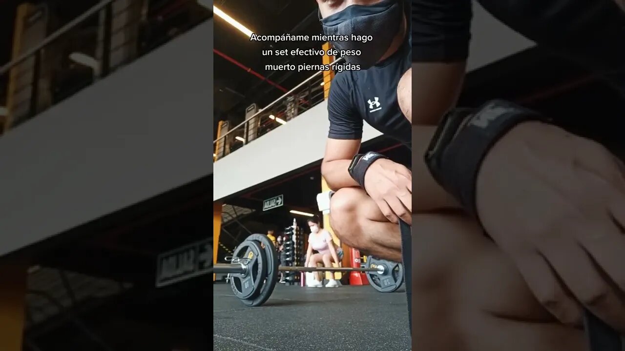 Peso Muerto Piernas Rígidas: Acompáñame a Hacer un Set Efectivo (Entrenamiento Comentado) 🔥