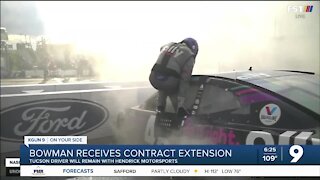 Alex Bowman signs contract extension