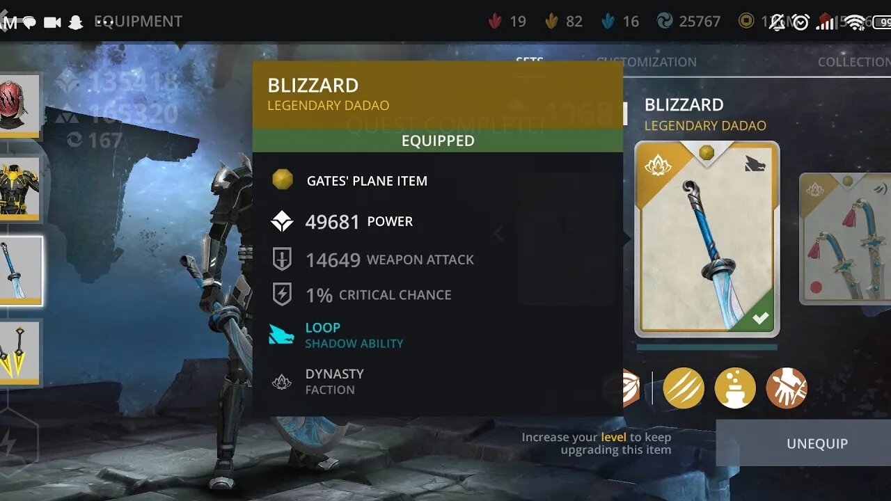 Shadow Fight 3 Season Fox Hunt Farming with Blizzard Sword! Most Beautiful item of the Game 😄