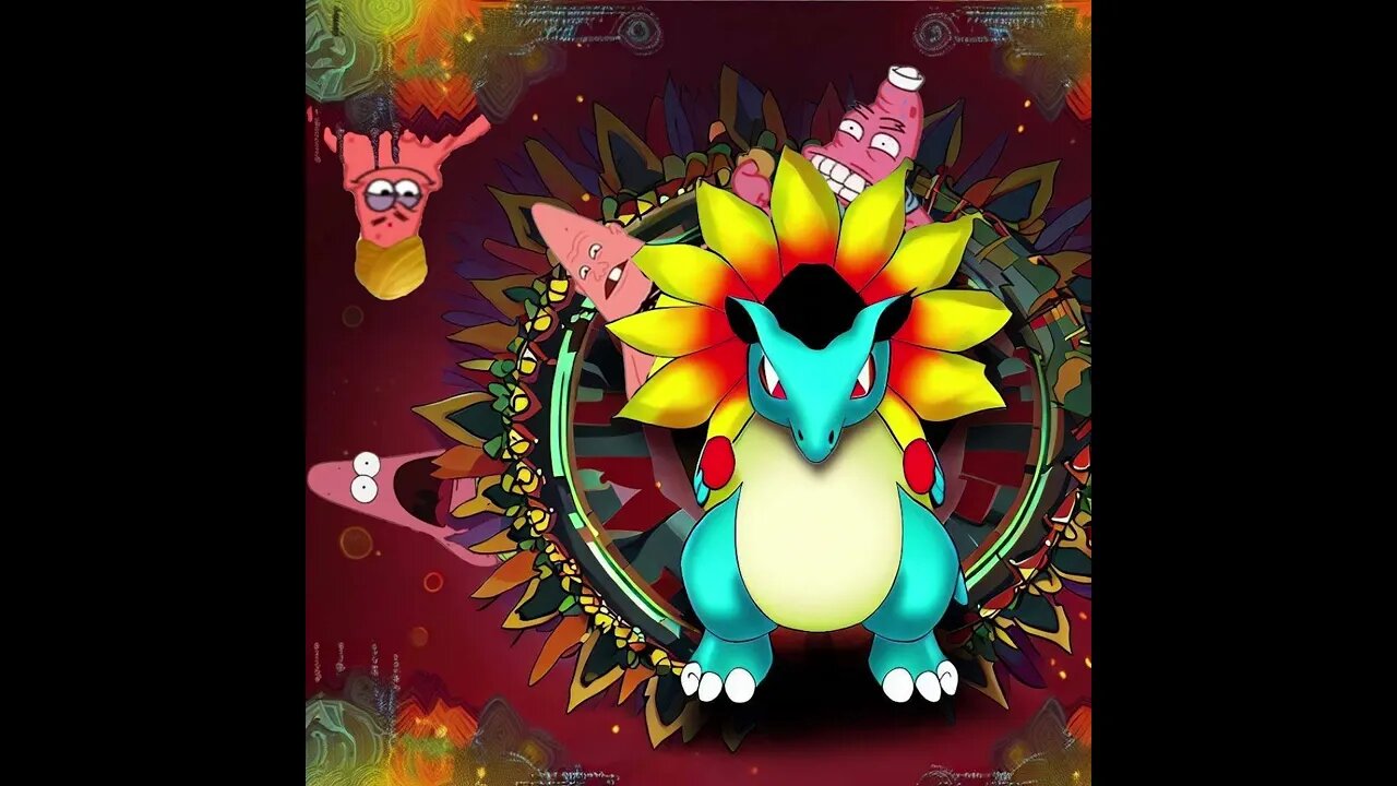 Patrick the star sings Tunak Tunak Tun but its Battle! Treasures of Ruin from Pokémon