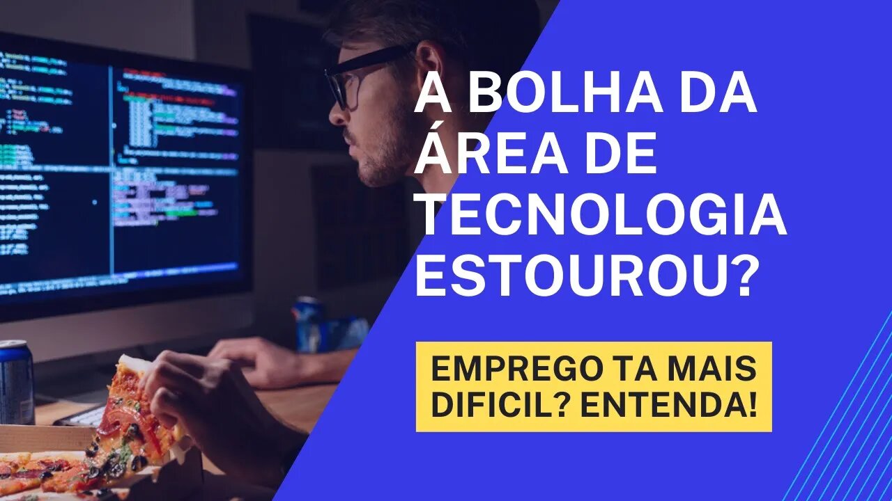 A bolha dev de tecnologia estourou?