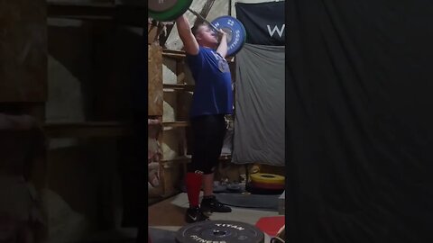 94 kg / 207 lb - Muscle Snatch