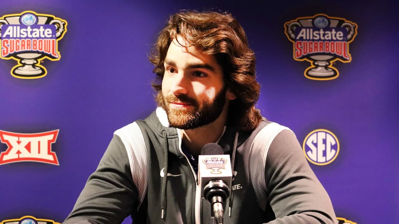 Kansas State Football | Kade Warner Sugar Bowl Interview | December 29, 2022