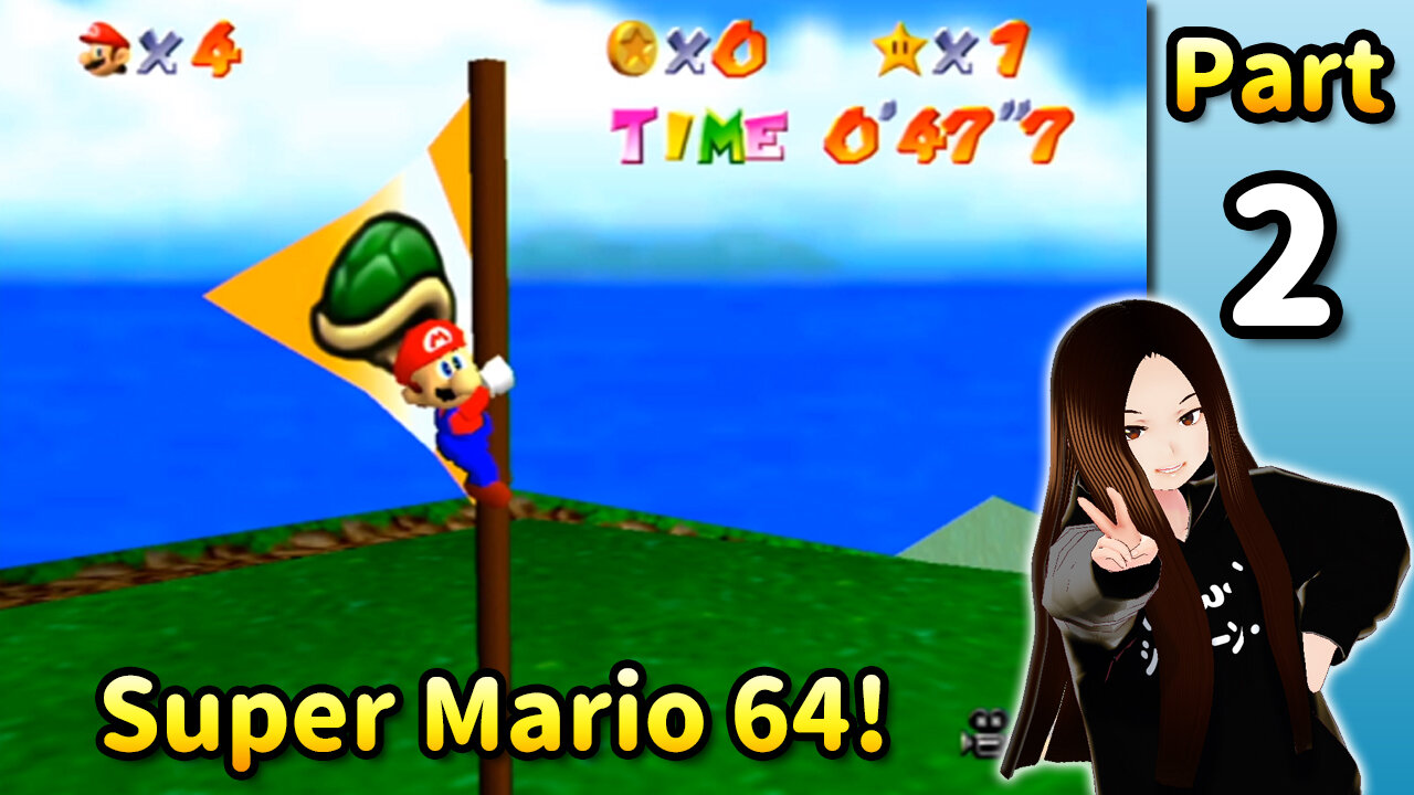 πΊπΈ π―π΅ Vtuber Let's Play! - βοΈ Super Mario 64 (Part 02)