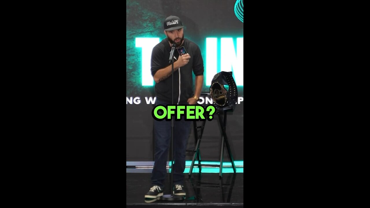Need to talk to the wife