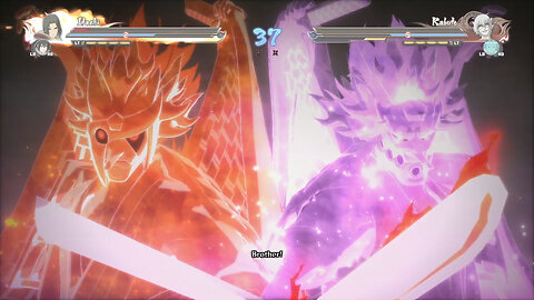 NINJA STORM 4 SUSANO TWIN THUNDER GODS ITACHI UCHIHA - SASUKE UCHIHA