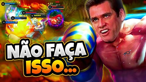 É ISSO QUE ACONTECE QUANDO VOCÊ PASSA DIAS SEM JOGAR MOBILE LEGENDS KKKKKK
