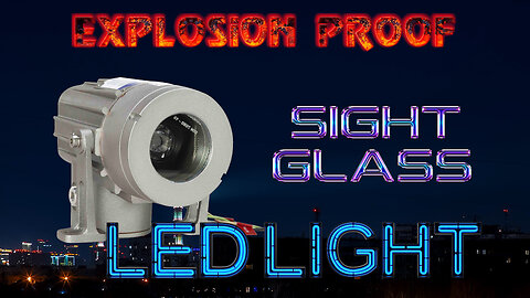 Explosion Proof LED Compact Light - 10 Watt - 860 Lumen - 12-24 Volt DC - Spot or Flood Light