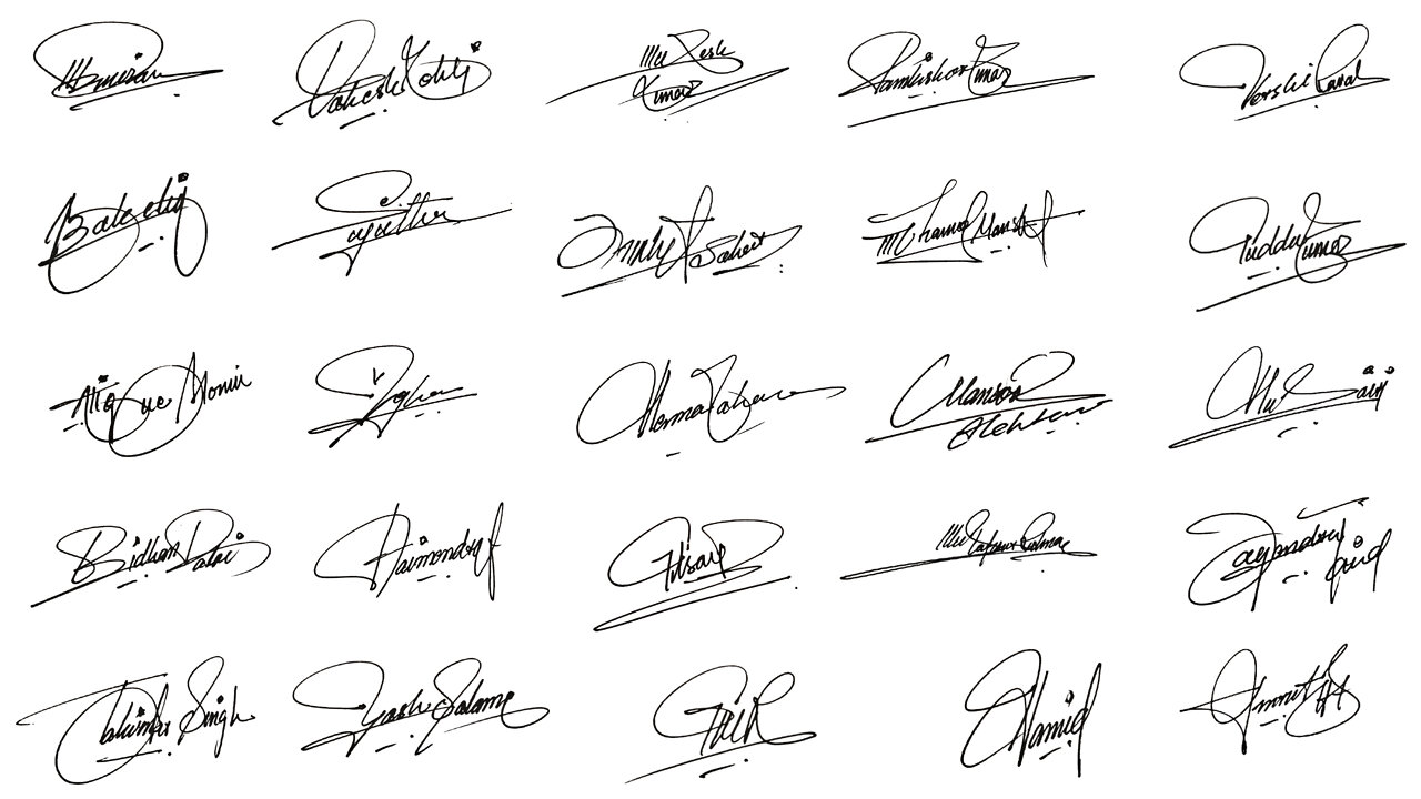 Signature for Alphabets A to Z Best Signature Ideas Signature Style Of My Name #3