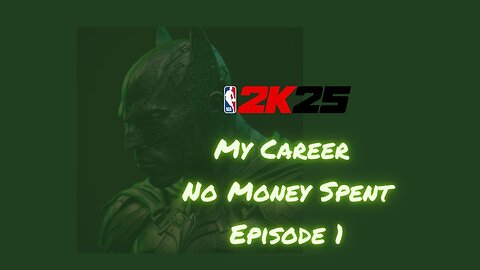 NBA 2K25 My Career No Money Spent - Episode 1 #nba2k25 #nomoneyspent #nba2k25mycareer