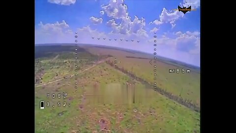 Russian FPV kamikaze drone targets trench dugout