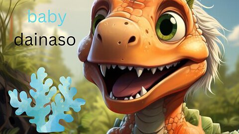 Rexy and the Volcano funny dainosor