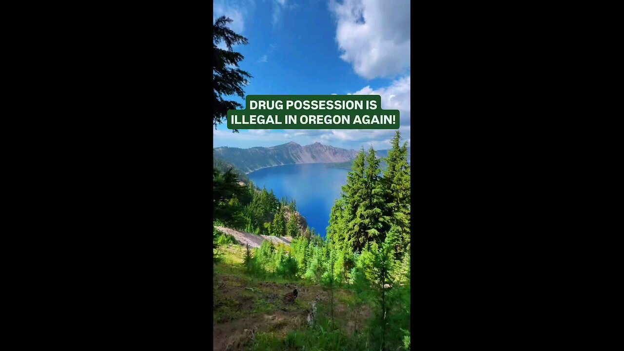 Drug Possession is Illegal in Oregon Again! #news #commentary