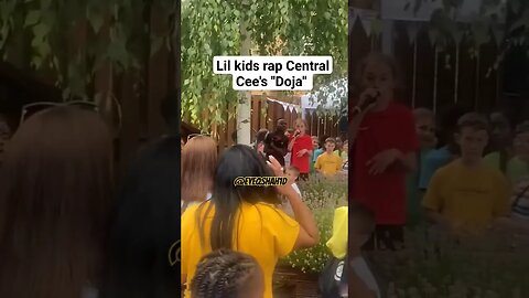 Little Kids rap Central Cee WORD 4 WORD‼️😮