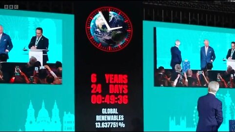 King Charles & Mayor of London Active A 'Climate Clock'