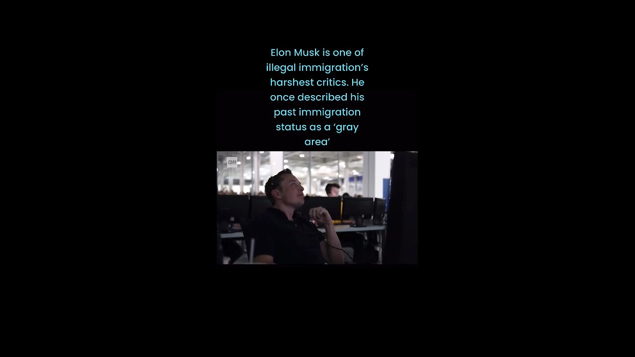 Elon Musk is one of illegal immigration’s harshest critics. He once described his past immigration