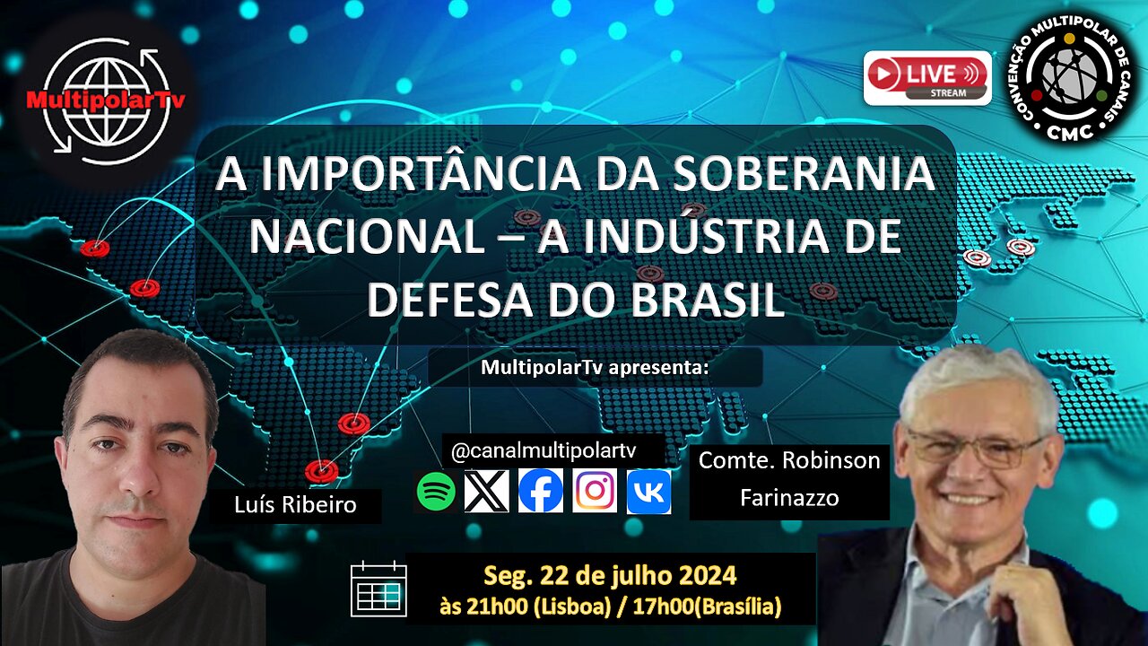Comandante Robinson Farinazzo - A Importância da Soberania Nacional