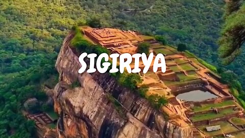 SIGIRIYA FROM THE SKY