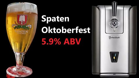 Philips PerfectDraft Pro Spaten Oktoberfest Bier 6L Keg Perfect Draft 5.9% ABV Revisit
