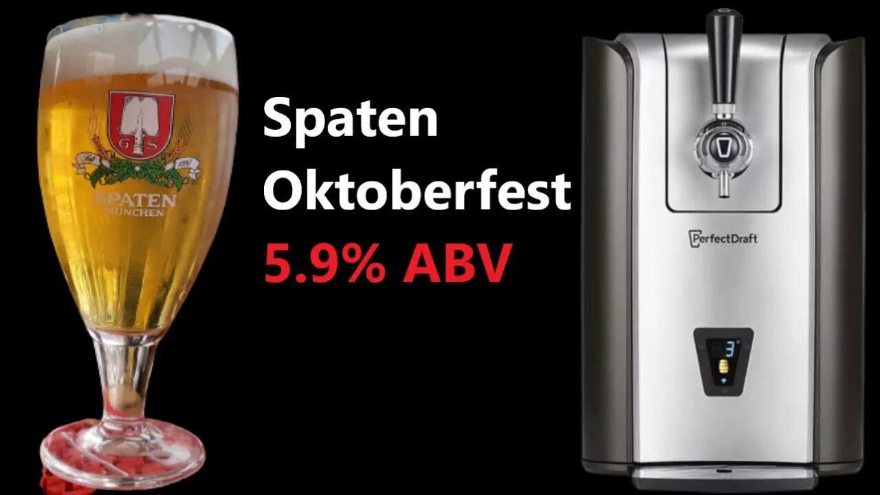 Philips PerfectDraft Pro Spaten Oktoberfest Bier 6L Keg Perfect Draft 5.9% ABV Revisit