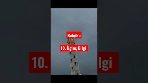 Belçika 10 ilginç bilgi