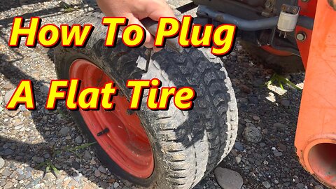 How To Plug A Hole In A Tire