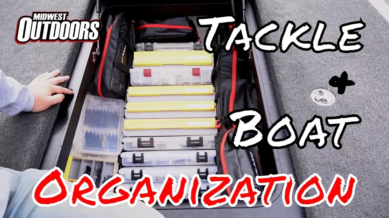 Boat Organization and Tackle Storage Made Easy