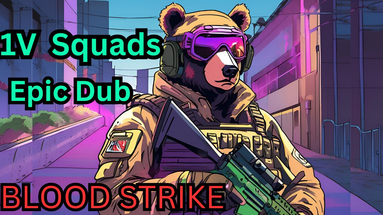 Blood Strike Solo VS Squads Live Stream Highlight @fatbackangel