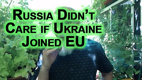 Russia Didn’t Care if Ukraine Joined EU Trade Agreement, Problem Was Joining NATO Military Alliance