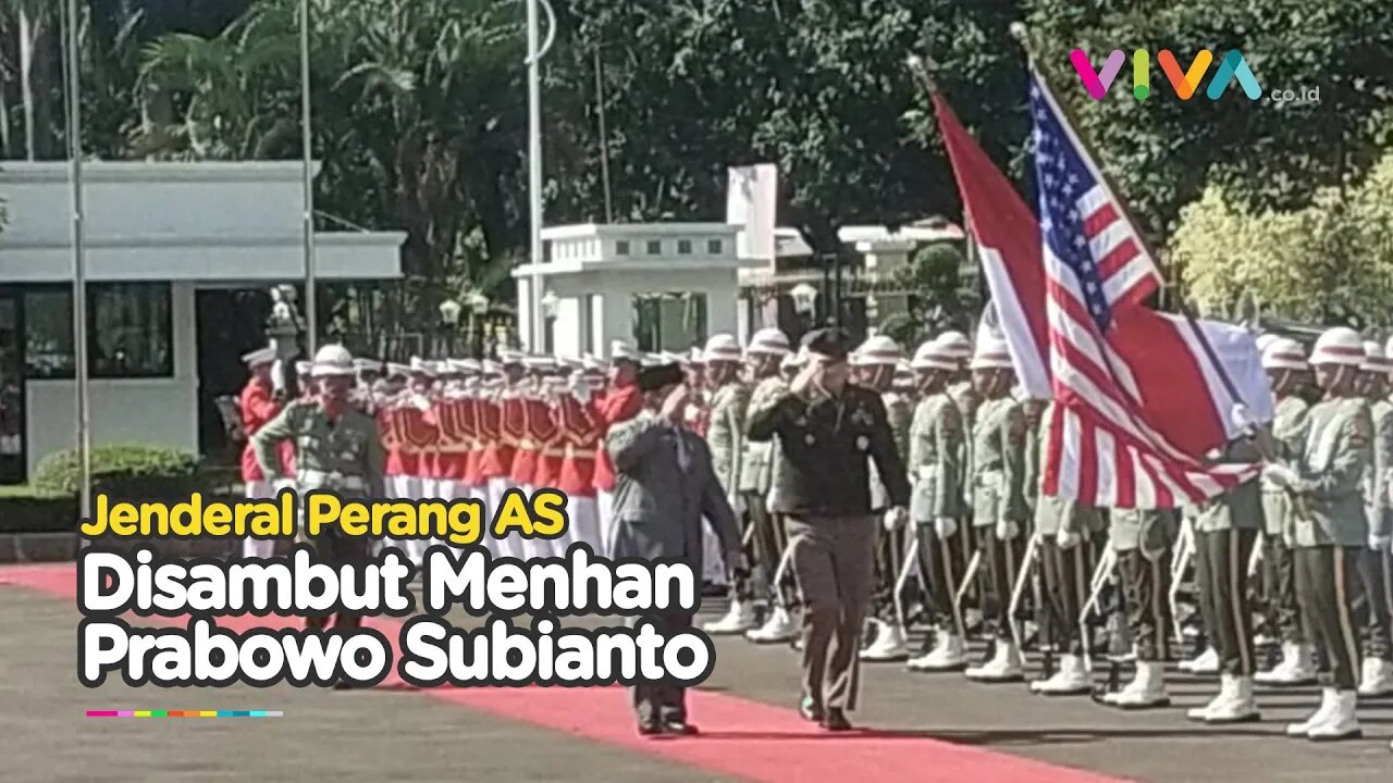 Menteri Pertahanan Prabowo Sambut Jenderal Perang AS, Ngomongin Apa?