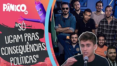 MBL PREFERE PASSAR PANO PRO MAMÃE FALEI DO QUE PARAR DE DEMONIZAR BOLSONARO? Nikolas Ferreira avalia