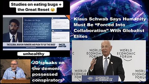 WEF Eat Insects=Chitin=Poison, WEF: Humanity Must Be Forced into Collaboration
