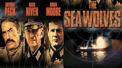 The Sea Wolves (1980) Gregory Peck, Roger Moore, David Niven