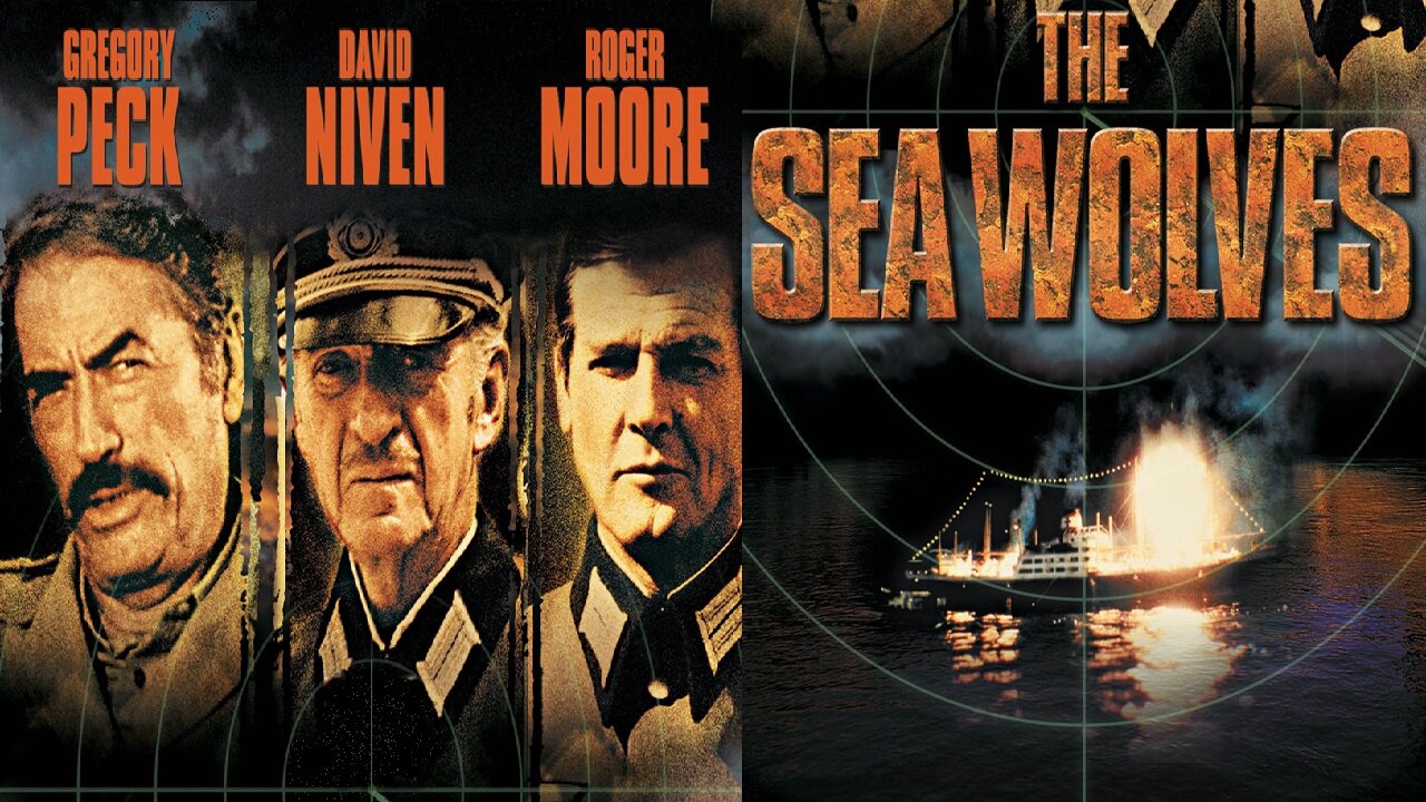 The Sea Wolves (1980) Gregory Peck, Roger Moore, David Niven