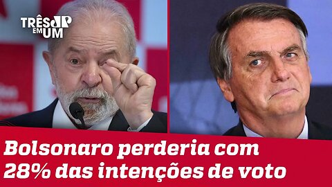 Pesquisa eleitoral aponta vitória de Lula no 2º turno