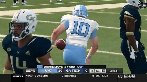 NCAA Football 14 - CFB Revamped - Dynasty Mode - North Carolina vs Georgia Tech