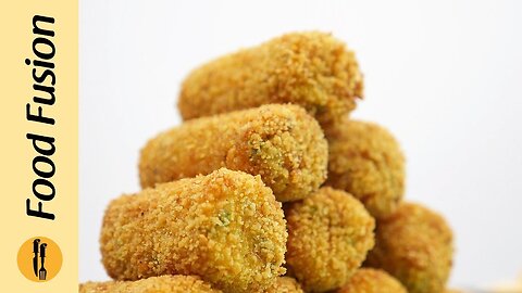 Chicken potato croquettes recipe by food fashion