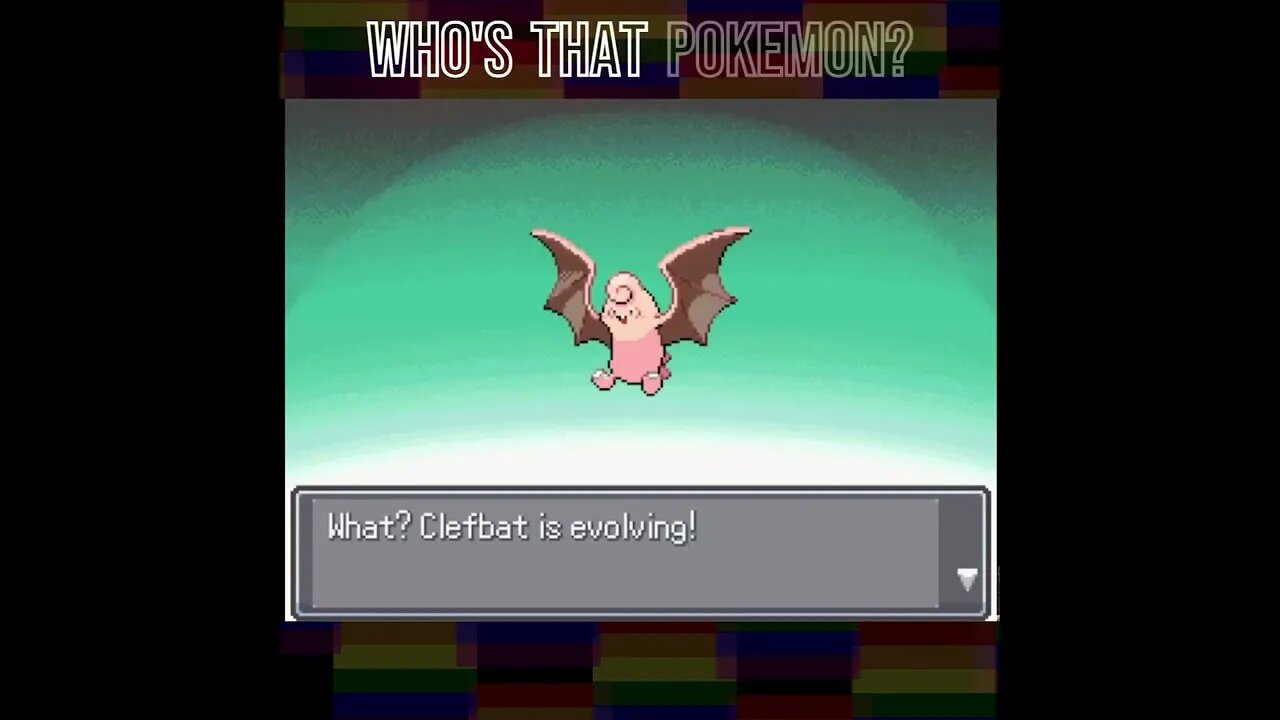 Pokemon Fusions TIME FLYING- FAIRY CLEFBAT WHO'S THAT POKEMON IT'S ...! #shorts #subscribe #pokemon