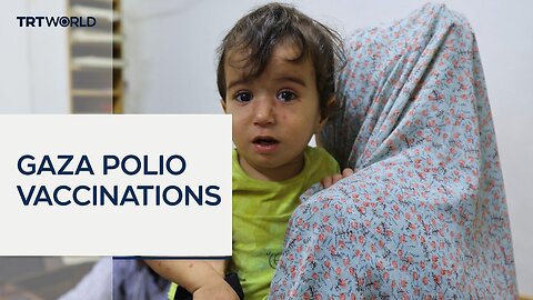 WHO: Limited humanitarian pauses agreed for polio vaccine rollout in Gaza