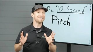 10 Second Pitch | Fastest D2D Pitch For Roofing Sales
