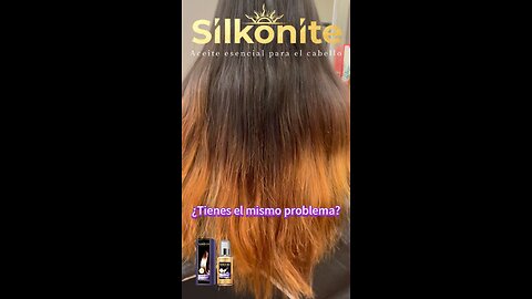 Silkonite con oro, el lujo que tu cabello merece #silkonite #natural #cabelloseco #cabello