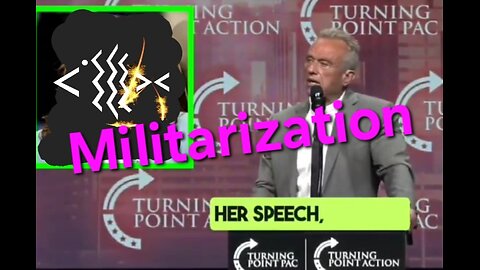 RFK Jr on US Militarization against US Citizens