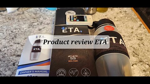 Product review ETA water bottle a must see