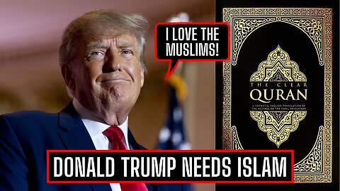 Donald Trump Listening to the Recitation of the holy Quran Video Muslim Love Donald Trump
