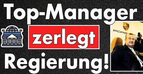 Top-Manager Wiedeking rechnet mit Ampel ab! Politiker sind Laien & Manager feige geworden!